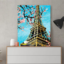 Load image into Gallery viewer, DIY Painting by number kit | Eiffel tower
