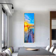 Load image into Gallery viewer, Full Diamond Painting kit | Plank road of the sea
