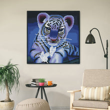 Load image into Gallery viewer, 11CT Full Cross Stitch | tiger (36x36cm)
