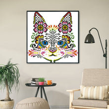 Load image into Gallery viewer, 11CT Full Cross Stitch | Cat (30x30cm)
