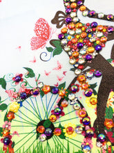 Load image into Gallery viewer, Crystal Rhinestone Diamond Painting Kit | Girl riding a bicycle

