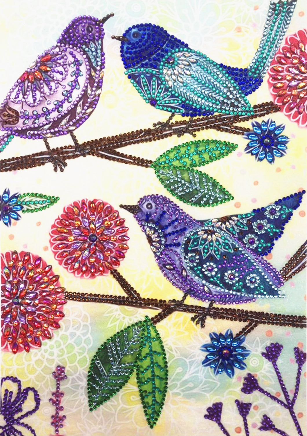 Crystal Rhinestone Diamond Painting Kit | Little Bird