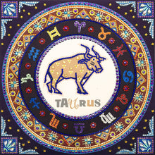 Load image into Gallery viewer, Crystal Rhinestone Diamond Painting Kit | Compass Taurus
