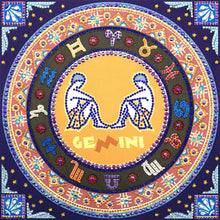 Load image into Gallery viewer, Crystal Rhinestone Diamond Painting Kit | Compass Gemini
