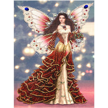 Load image into Gallery viewer, Crystal Rhinestone Diamond Painting Kit | Elf Girl

