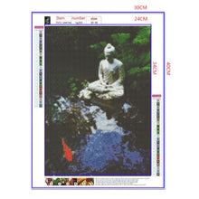 Load image into Gallery viewer, Full Diamond Painting kit | Buddha on the lake
