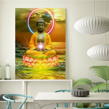 Load image into Gallery viewer, Full Diamond Painting kit | Buddha on the sea
