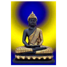 Load image into Gallery viewer, Full Diamond Painting kit | Buddha under the blue moon
