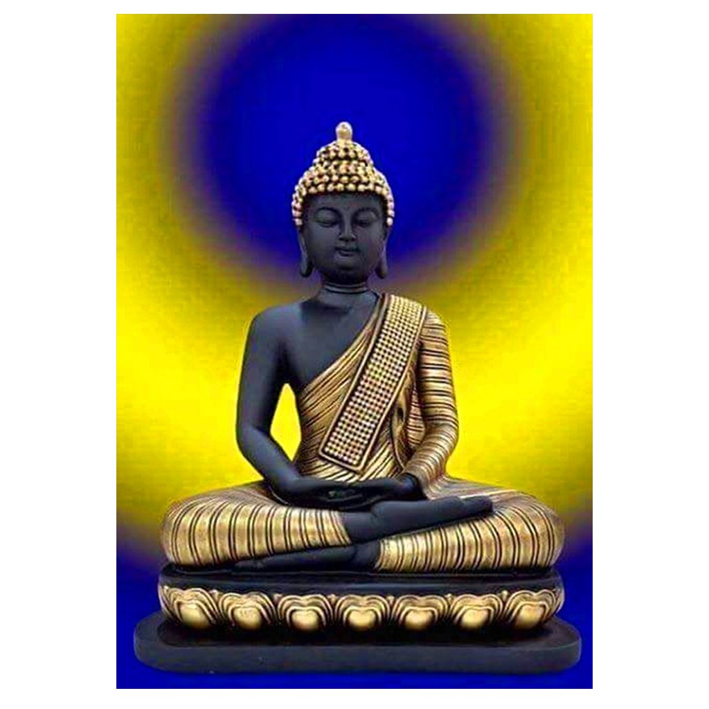 Full Diamond Painting kit | Buddha under the blue moon