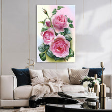 Load image into Gallery viewer, Full Diamond Painting kit | Peony flower
