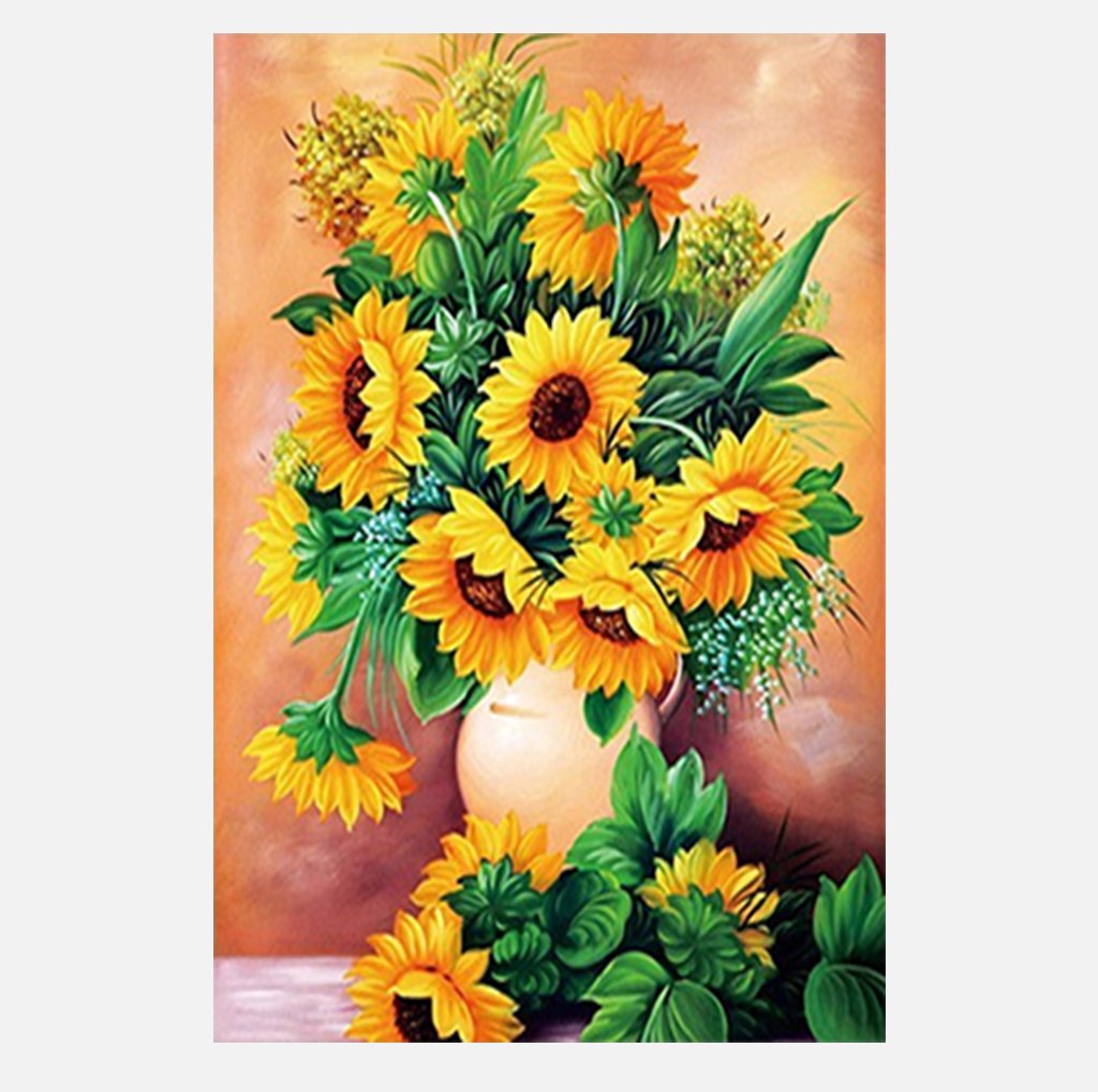 Full Diamond Painting kit | Sunflower flower