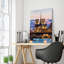 Load image into Gallery viewer, Full Diamond Painting kit | Scenery of Cathédrale Notre Dame de Paris
