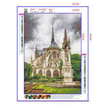 Load image into Gallery viewer, Full Diamond Painting kit | Scenery of Cathédrale Notre Dame de Paris
