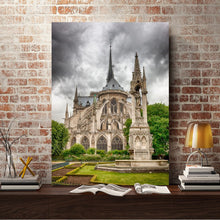 Load image into Gallery viewer, Full Diamond Painting kit | Scenery of Cathédrale Notre Dame de Paris
