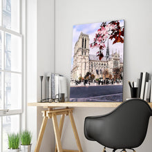 Load image into Gallery viewer, Full Diamond Painting kit | Scenery of Cathédrale Notre Dame de Paris
