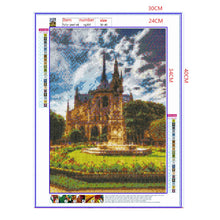 Load image into Gallery viewer, Full Diamond Painting kit | Scenery of Cathédrale Notre Dame de Paris
