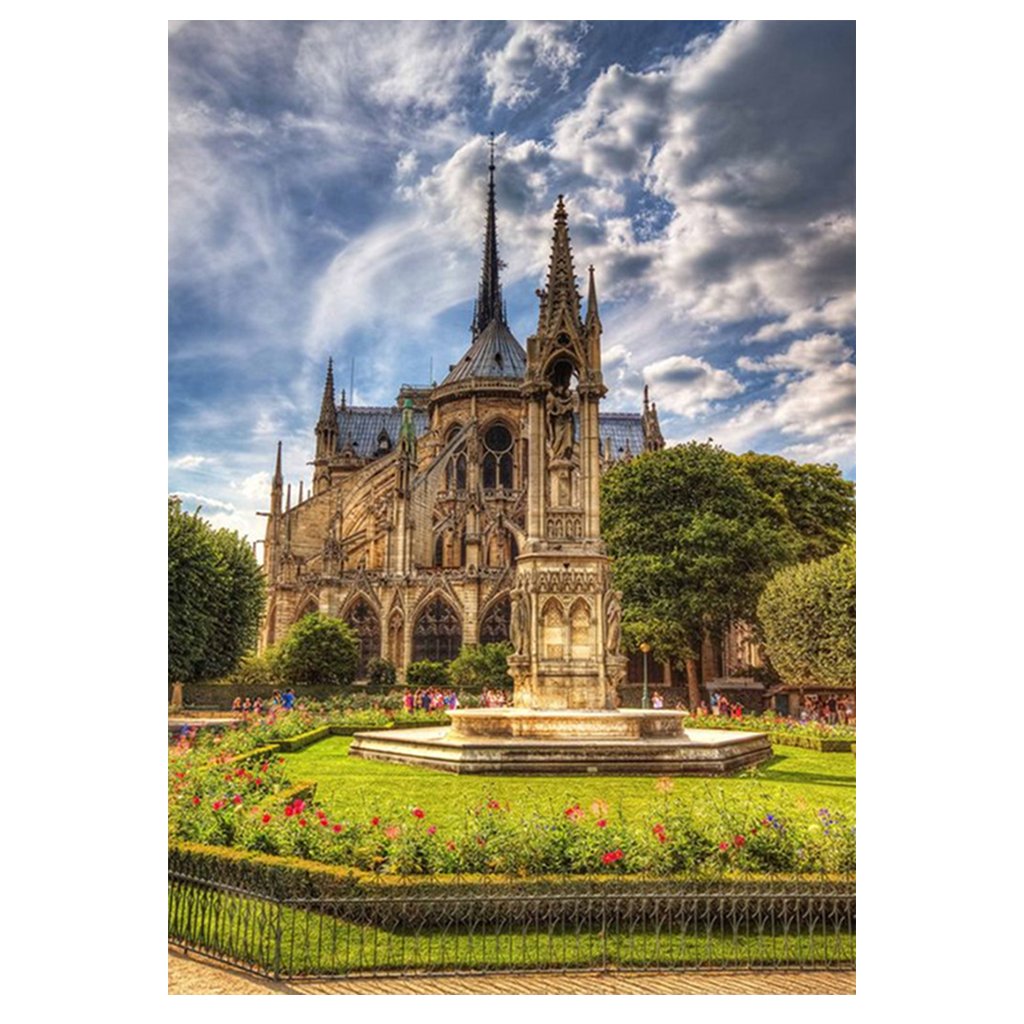 Full Diamond Painting kit | Scenery of Cathédrale Notre Dame de Paris