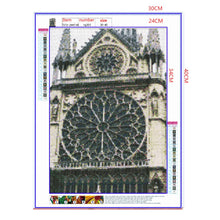 Load image into Gallery viewer, Full Diamond Painting kit | Carved architecture of Notre Dame de Paris
