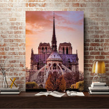 Load image into Gallery viewer, Full Diamond Painting kit | Beautiful scenery of Cathédrale Notre Dame de Paris
