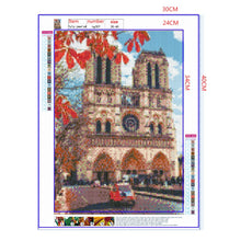 Load image into Gallery viewer, Full Diamond Painting kit | Beautiful scenery of Cathédrale Notre Dame de Paris
