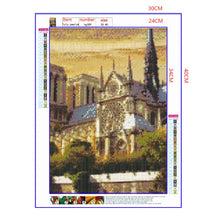 Load image into Gallery viewer, Full Diamond Painting kit | Beautiful scenery of Cathédrale Notre Dame de Paris
