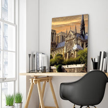 Load image into Gallery viewer, Full Diamond Painting kit | Beautiful scenery of Cathédrale Notre Dame de Paris
