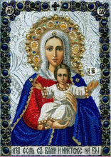 Load image into Gallery viewer, Crystal Rhinestone diamond Painting Kit | Religious mother and child
