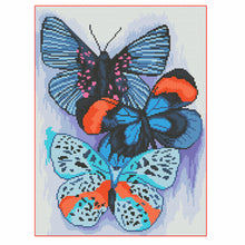 Load image into Gallery viewer, 11CT Full Cross Stitch | butterfly (36x46cm)

