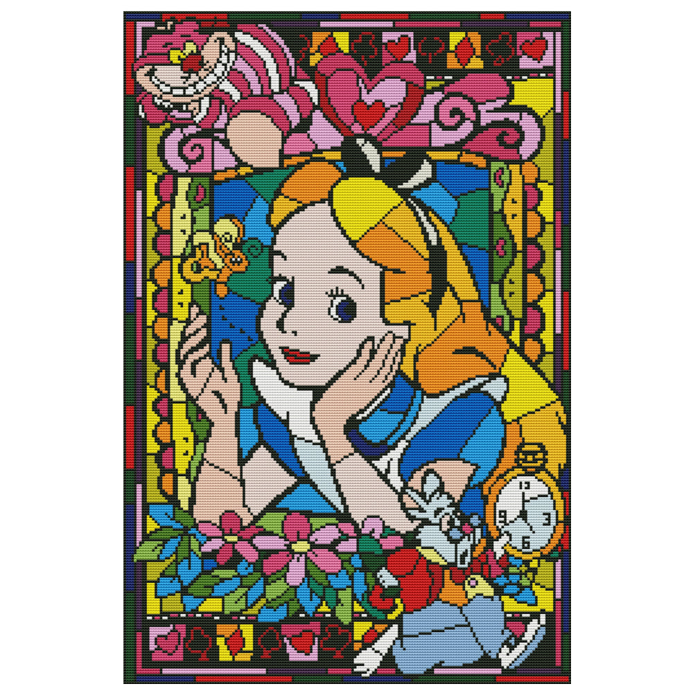 11CT Full Cross Stitch | Alice(48x68cm)