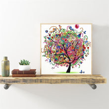 Load image into Gallery viewer, Crystal Rhinestone Diamond Painting Kit | Season Tree
