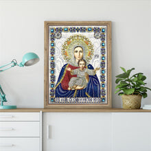 Load image into Gallery viewer, Crystal Rhinestone Diamond Painting Kit | Religious Leaders
