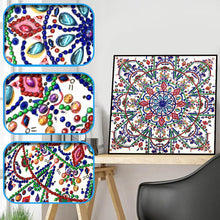 Load image into Gallery viewer, Crystal Rhinestone Diamond Painting Kit | Mandala
