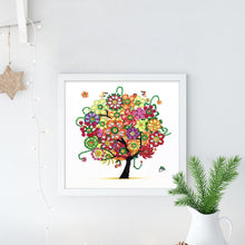 Load image into Gallery viewer, Crystal Rhinestone Diamond Painting Kit | Season Tree
