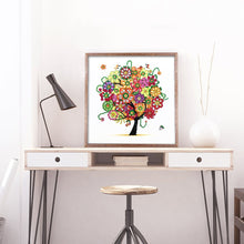 Load image into Gallery viewer, Crystal Rhinestone Diamond Painting Kit | Season Tree
