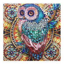 Load image into Gallery viewer, Crystal Rhinestone Diamond Painting Kit | Owl
