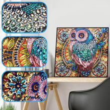 Load image into Gallery viewer, Crystal Rhinestone Diamond Painting Kit | Owl
