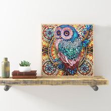 Load image into Gallery viewer, Crystal Rhinestone Diamond Painting Kit | Owl
