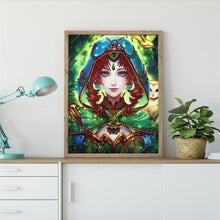 Load image into Gallery viewer, Crystal Rhinestone Diamond Painting Kit | Elf Girl
