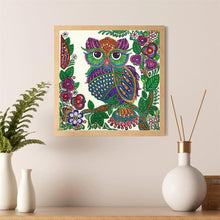Load image into Gallery viewer, Crystal Rhinestone Diamond Painting Kit | Cartoon Owl
