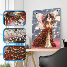 Load image into Gallery viewer, Crystal Rhinestone Diamond Painting Kit | Elf Girl

