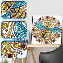 Load image into Gallery viewer, Crystal Rhinestone Diamond Painting Kit | Insect Bee
