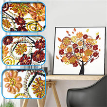 Load image into Gallery viewer, Crystal Rhinestone Diamond Painting Kit | Season Tree
