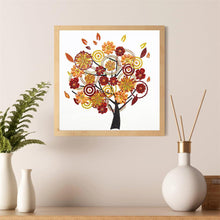 Load image into Gallery viewer, Crystal Rhinestone Diamond Painting Kit | Season Tree
