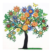 Load image into Gallery viewer, Crystal Rhinestone Diamond Painting Kit | Season Tree

