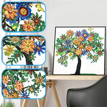 Load image into Gallery viewer, Crystal Rhinestone Diamond Painting Kit | Season Tree
