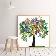 Load image into Gallery viewer, Crystal Rhinestone Diamond Painting Kit | Season Tree
