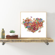 Load image into Gallery viewer, Crystal Rhinestone Diamond Painting Kit | Flower Love
