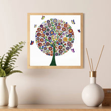 Load image into Gallery viewer, Crystal Rhinestone Diamond Painting Kit | Season Tree

