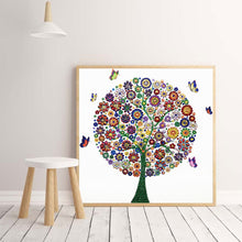 Load image into Gallery viewer, Crystal Rhinestone Diamond Painting Kit | Season Tree
