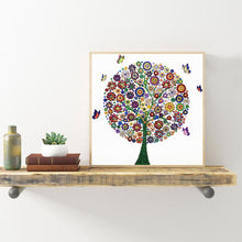 Load image into Gallery viewer, Crystal Rhinestone Diamond Painting Kit | Season Tree
